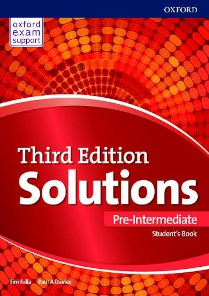 Solutions. Pre-Intermediate Student's Book