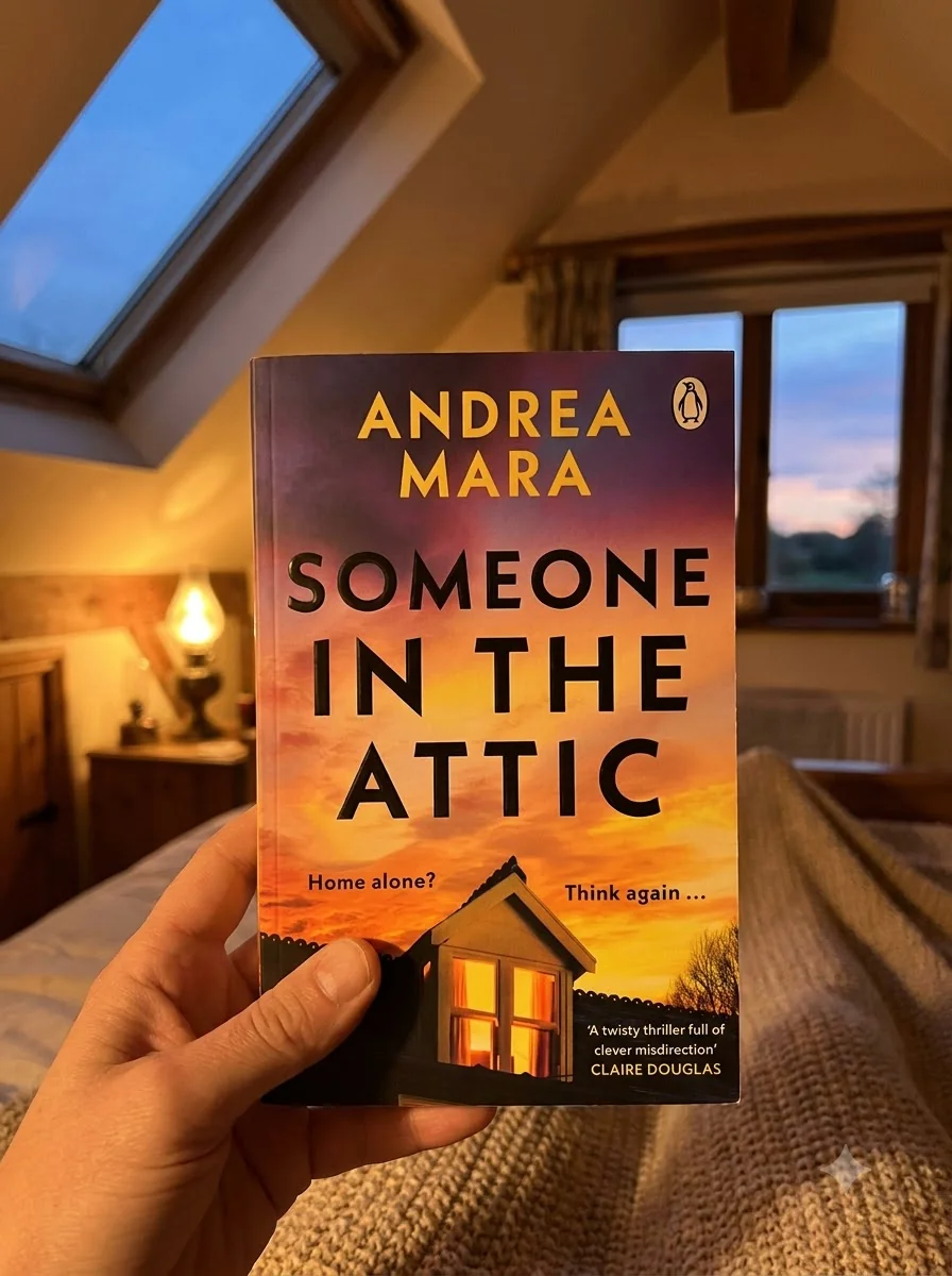 Someone in the Attic — Андреа Мара, обкладинка