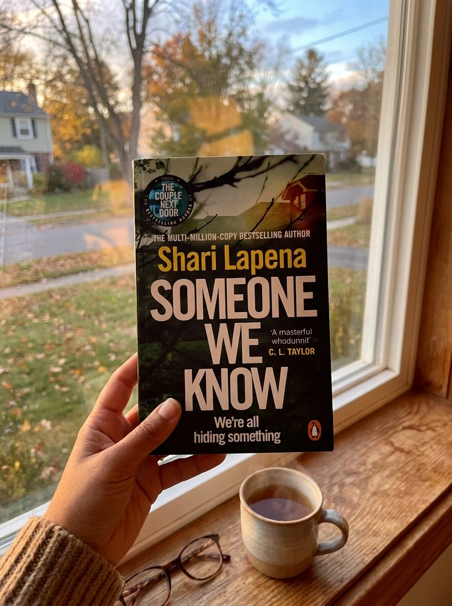 Someone We Know — Лапена Шарі, обкладинка
