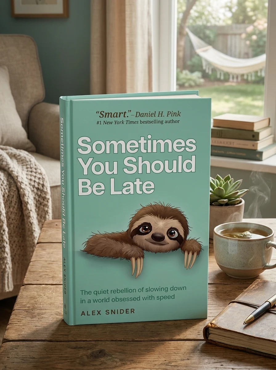 Sometimes You Should be Late: The quiet rebellion of slowing down in a world obsessed with speed — фото 2