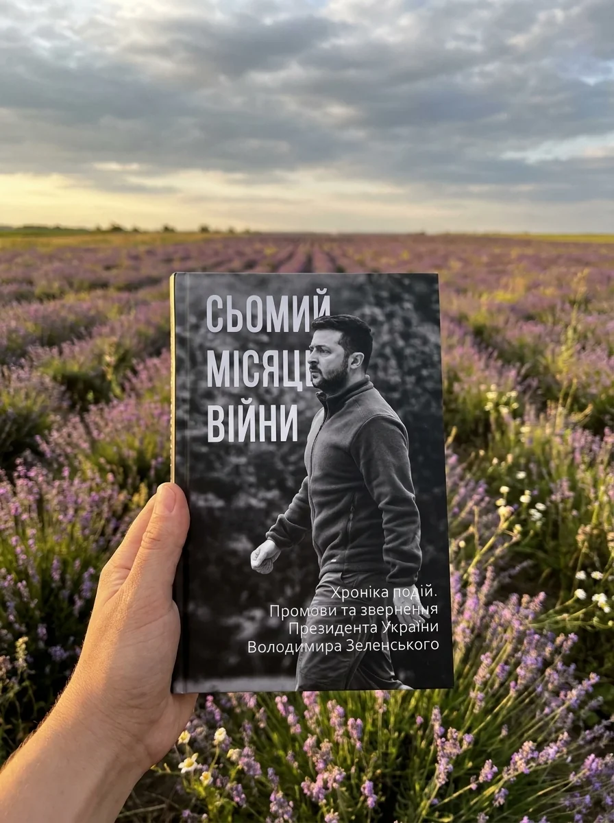 Сьомий місяць війни. Хроніка подій. Промови та звернення Президента України Володимира Зеленського — Публіцистика та документалістика