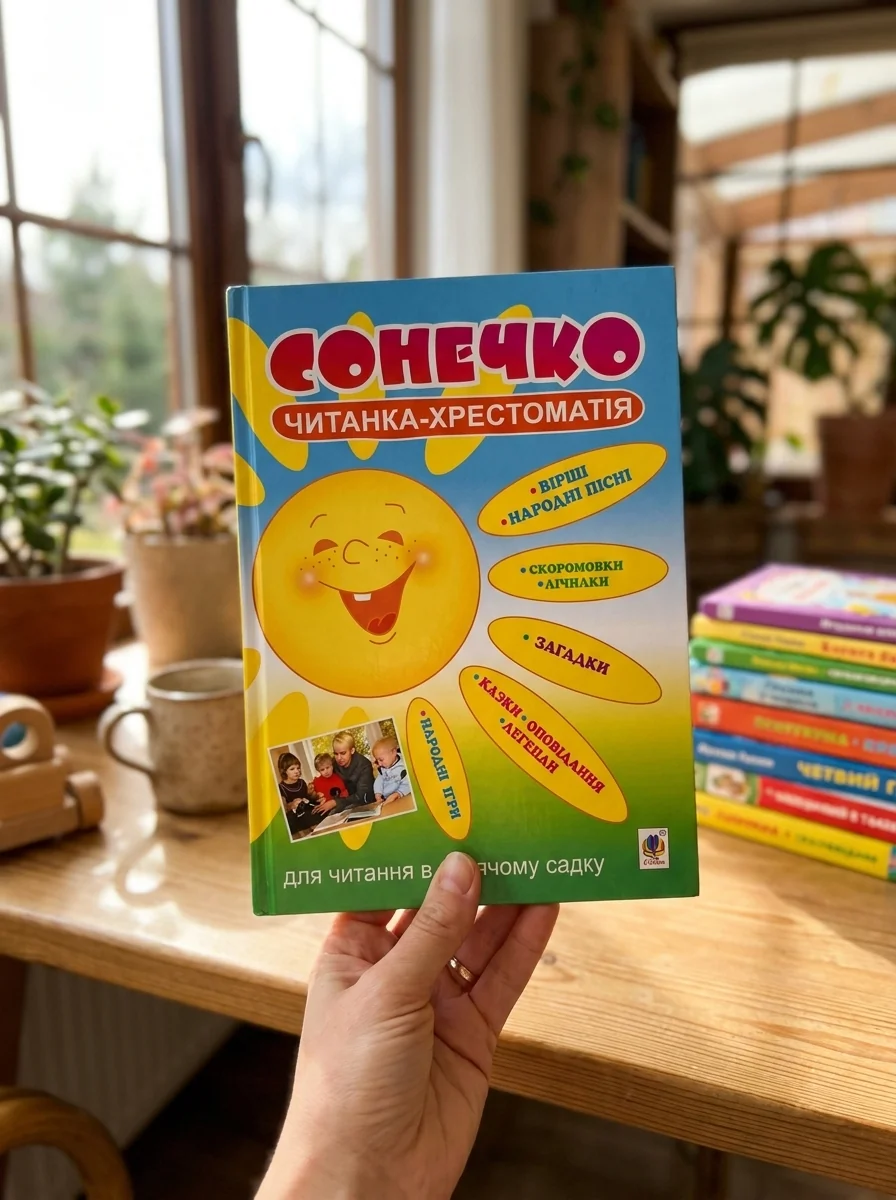 Сонечко. Читанка-хрестоматія для читання в дитячому садку — Дитяча література
