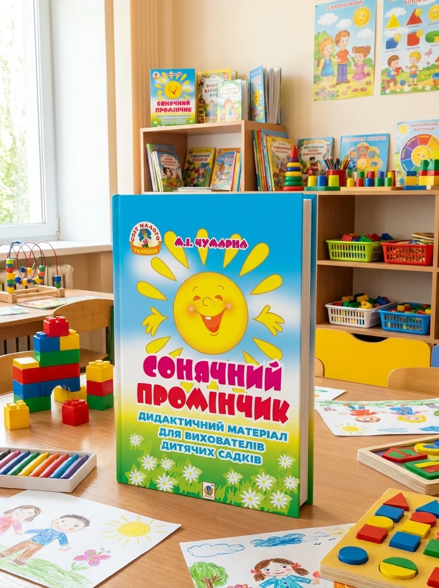 Сонячний промінчик. Дидактичний матеріал для вихователів дитячих садків — Наука та психологія