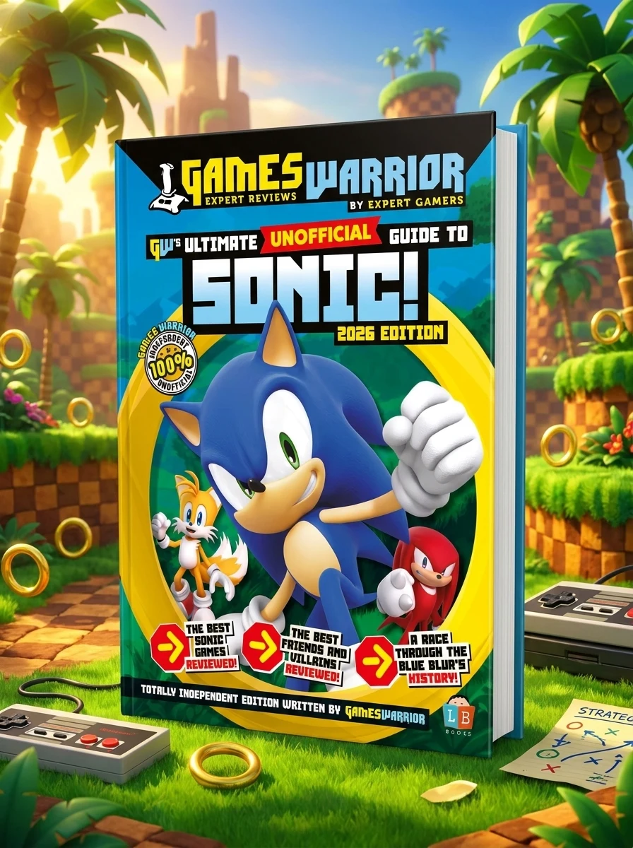 Sonic the Hedgehog Ultimate (Unofficial) Gaming Guide by GamesWarrior 2026 Edition — Little Brother Books, обкладинка