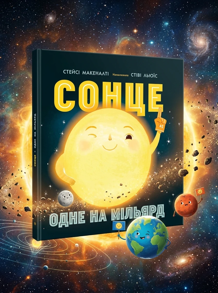 Сонячна система Сонце одне на мільярд — Дитяча література