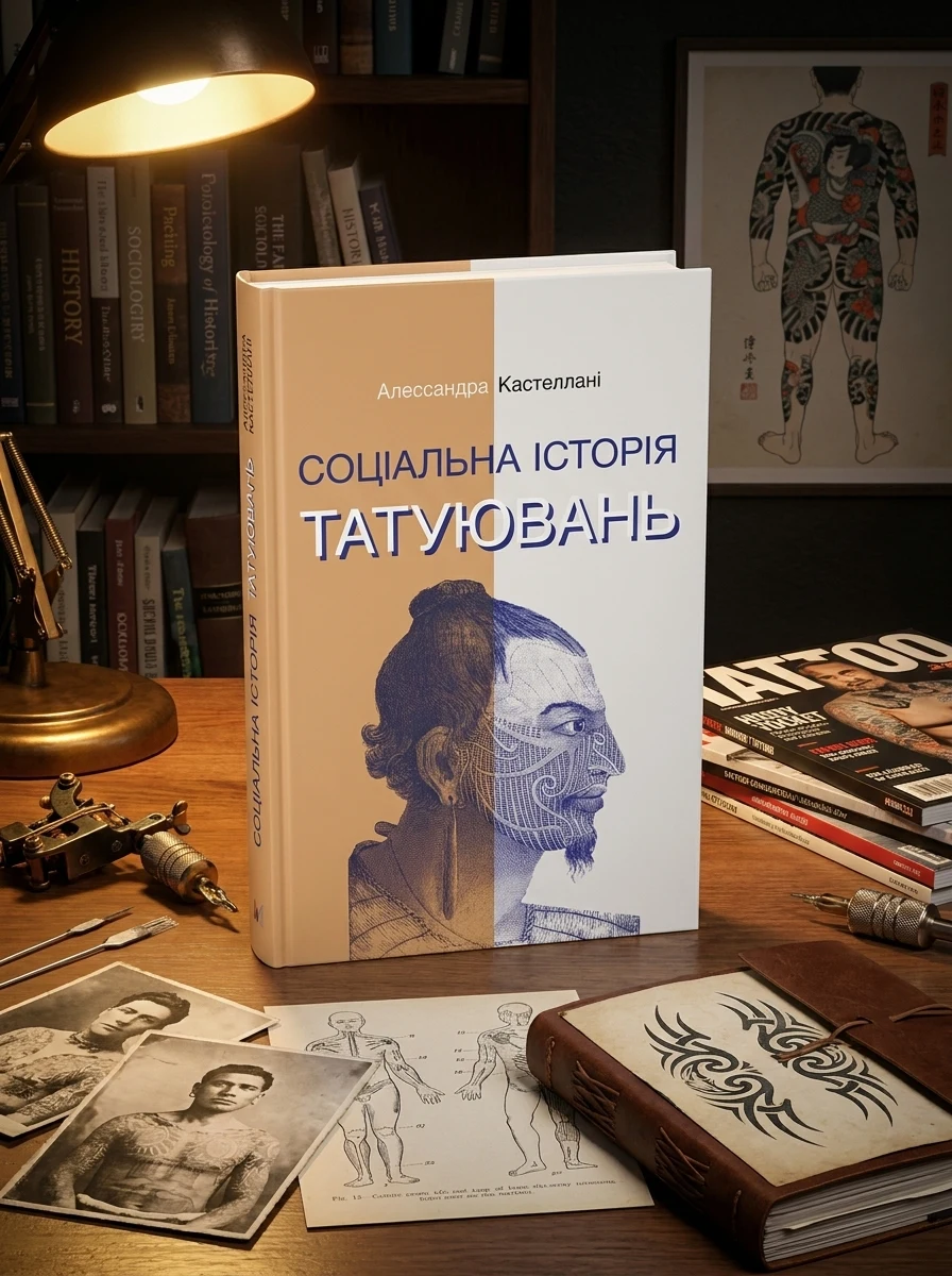 Соціальна історія татуювань, Алессандра Кастеллані, 2024 — Наука та психологія