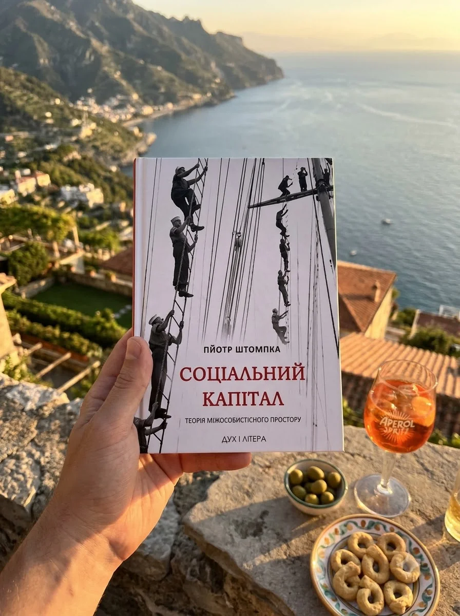 Соціальний капітал. Теорія міжособистістного простору — Пйотр Штомпка, обкладинка