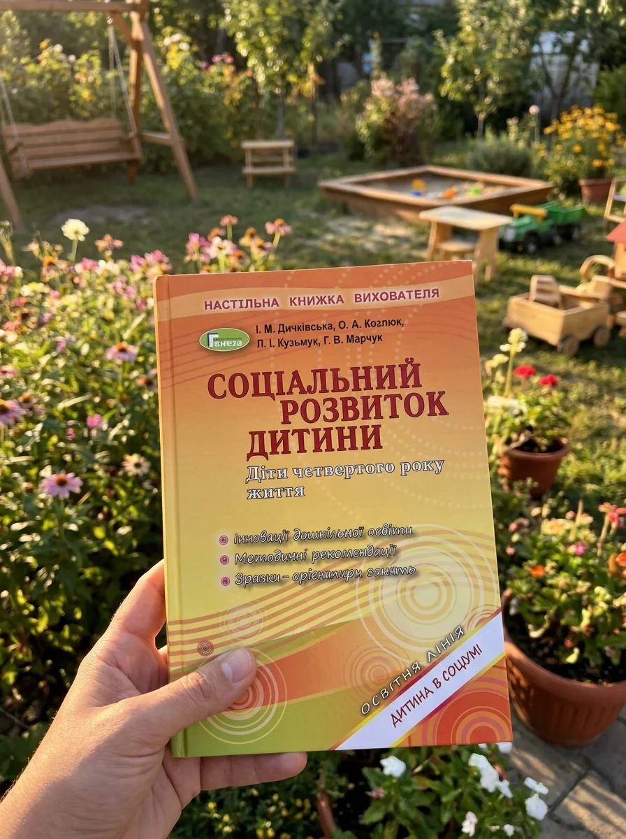 Соціальний розвиток дитини. Діти четвертого року життя — Ілона Дичківська, обкладинка