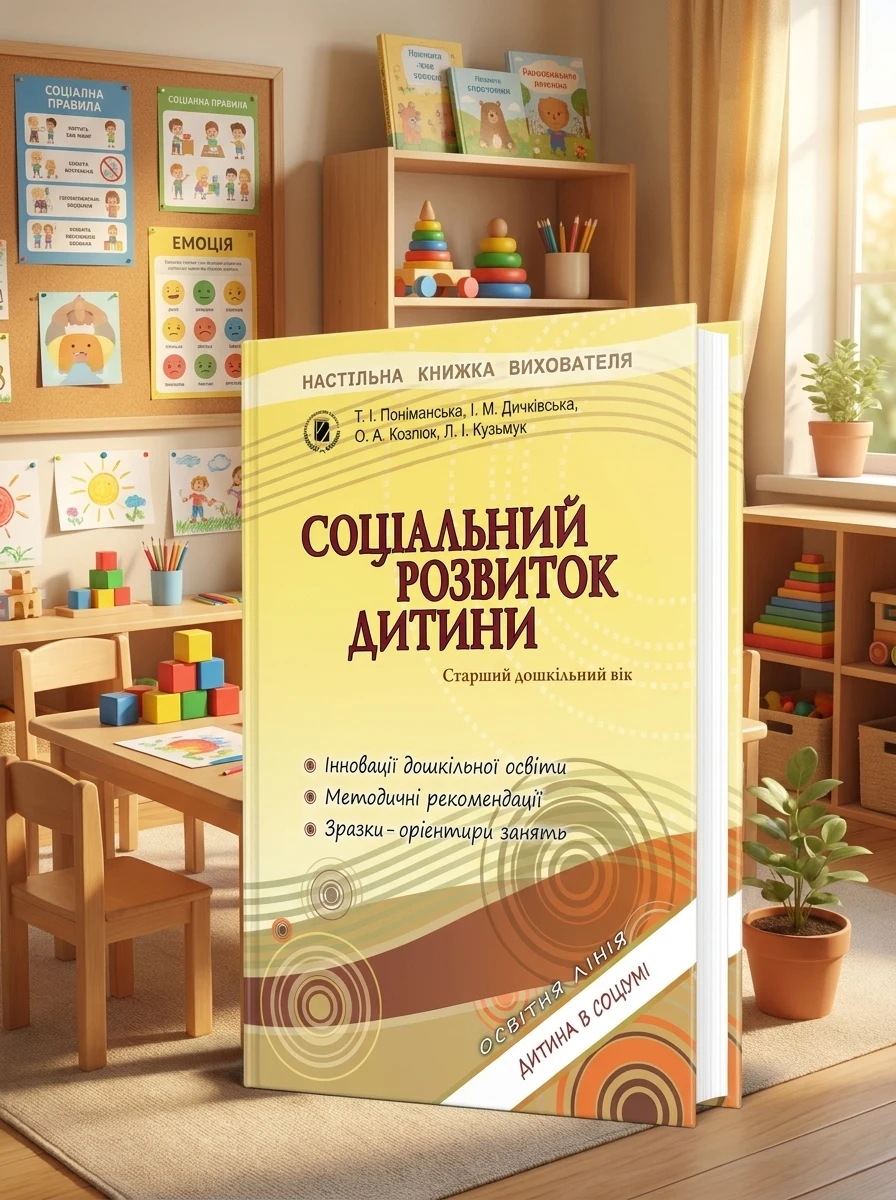 Соціальний розвиток дитини. Книжка вихователя. Старший дошкільний вік