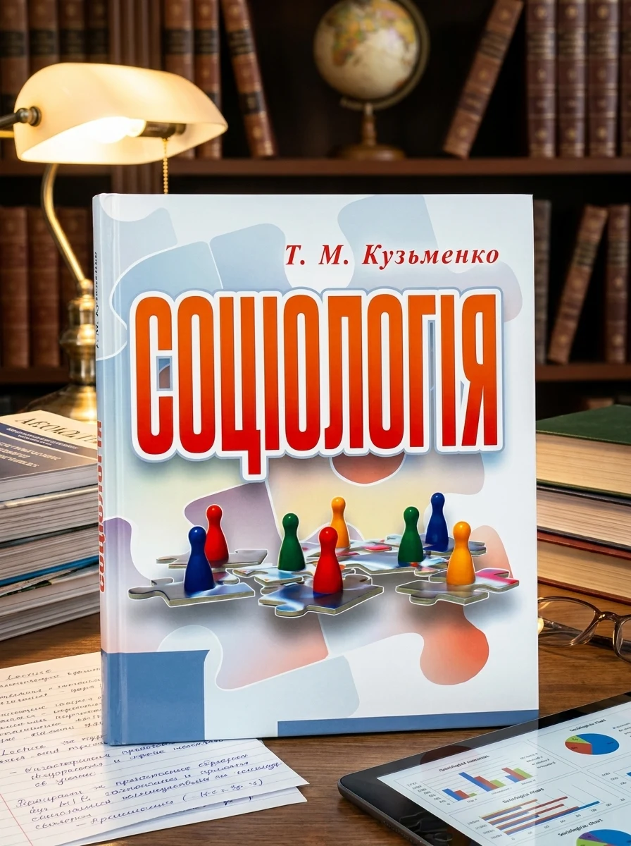 Соціологія. Навчальний посібник рекомендовано МОН України — Кузьменко Т.М., обкладинка