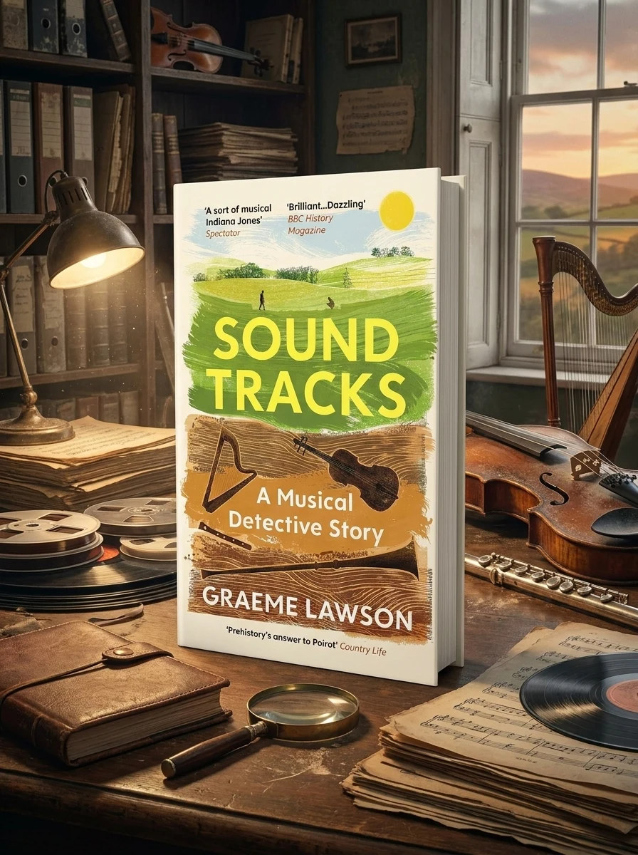 Sound Tracks: A Musical Detective Story — Грем Лоусон, обкладинка