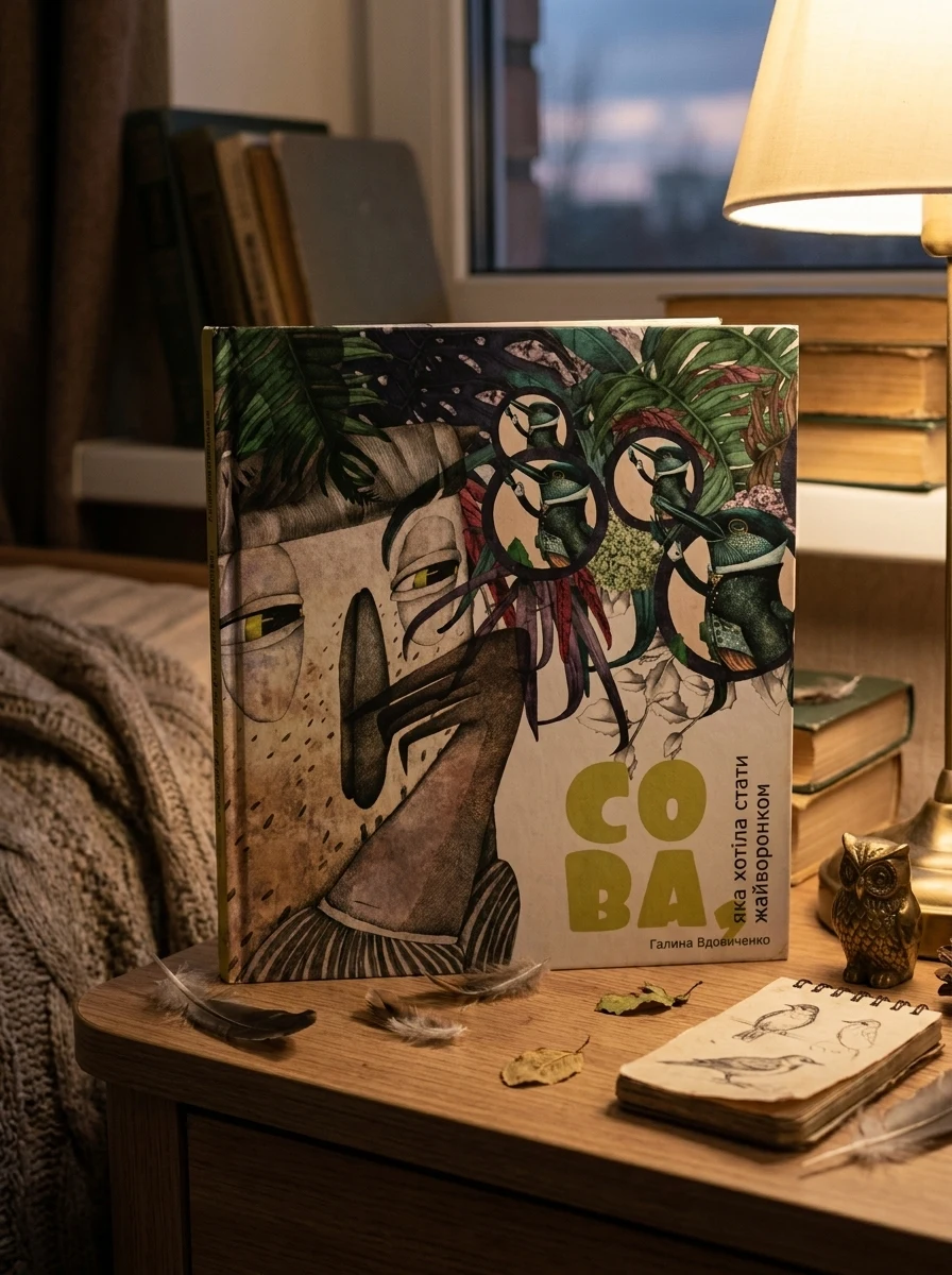 Сова, яка хотіла стати жайворонком — Дитяча література
