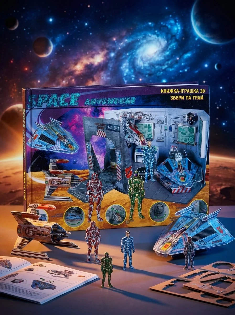 SPACE adventure. Космічні пригоди (у), обкладинка