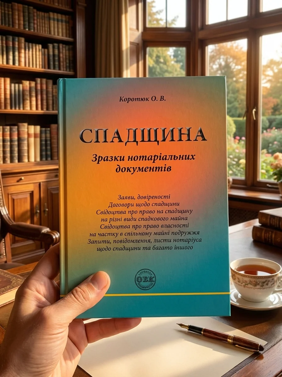 Спадщина. Зразки нотаріальних документів — Книги