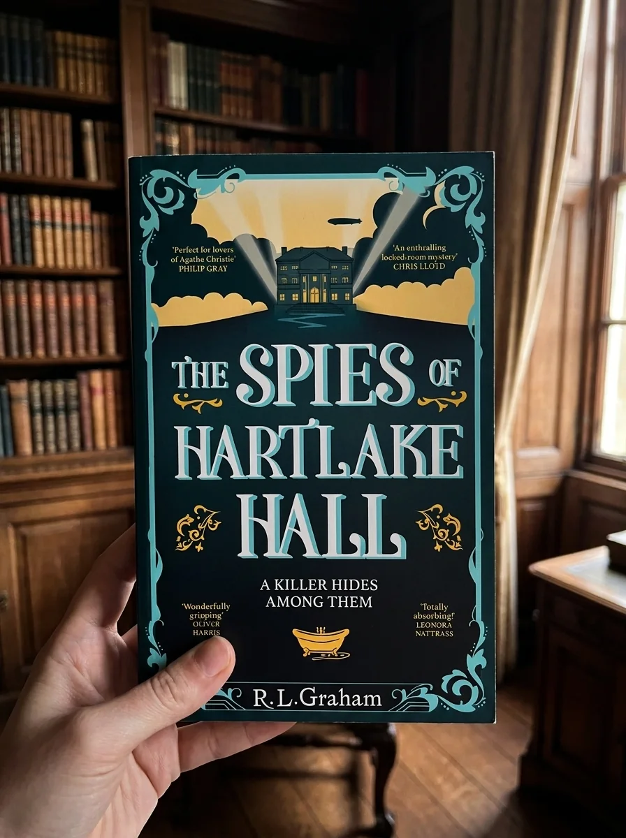 Spies of Hartlake Hall — R. L. Graham, обкладинка