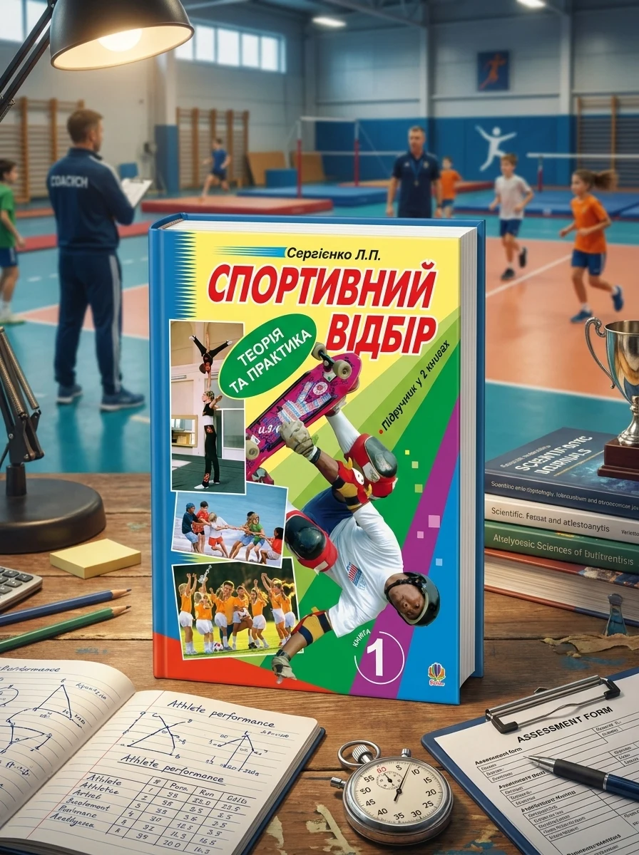 Спортивний відбір. Теорія та практика. Книга 1 — Наука та психологія