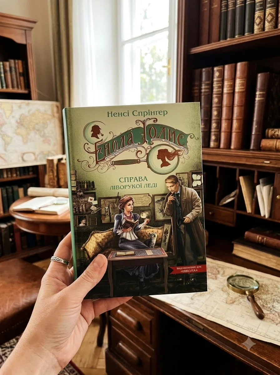 Енола Голмс. Справа ліворукої леді. Книга 2 — Дитячі детективи