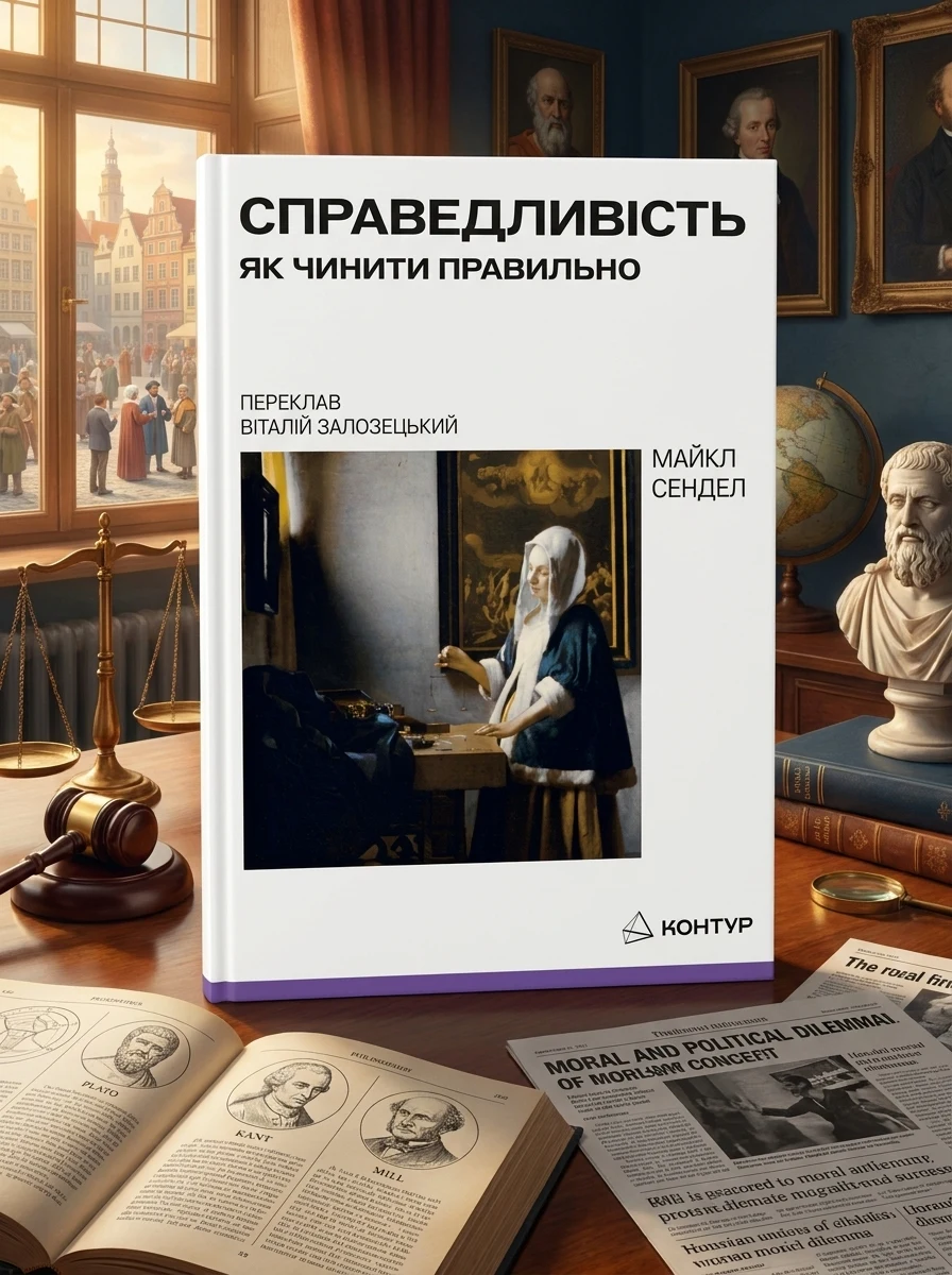 Справедливість. Як чинити правильно — Майкл Сендел, обкладинка
