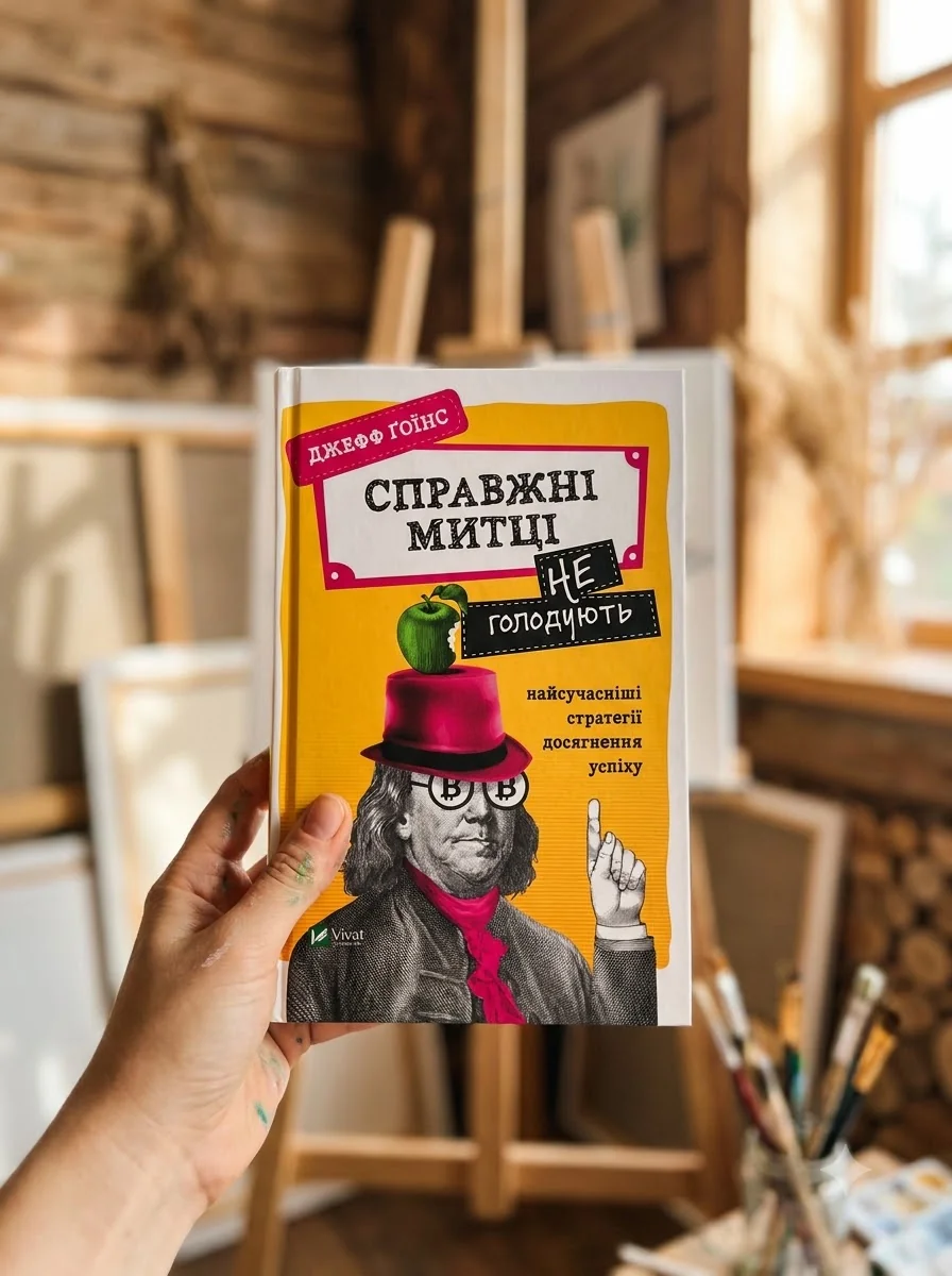 Справжні митці не голодують найсучасніші стратегії досягнення успіху — Джефф Ґоїнс, обкладинка