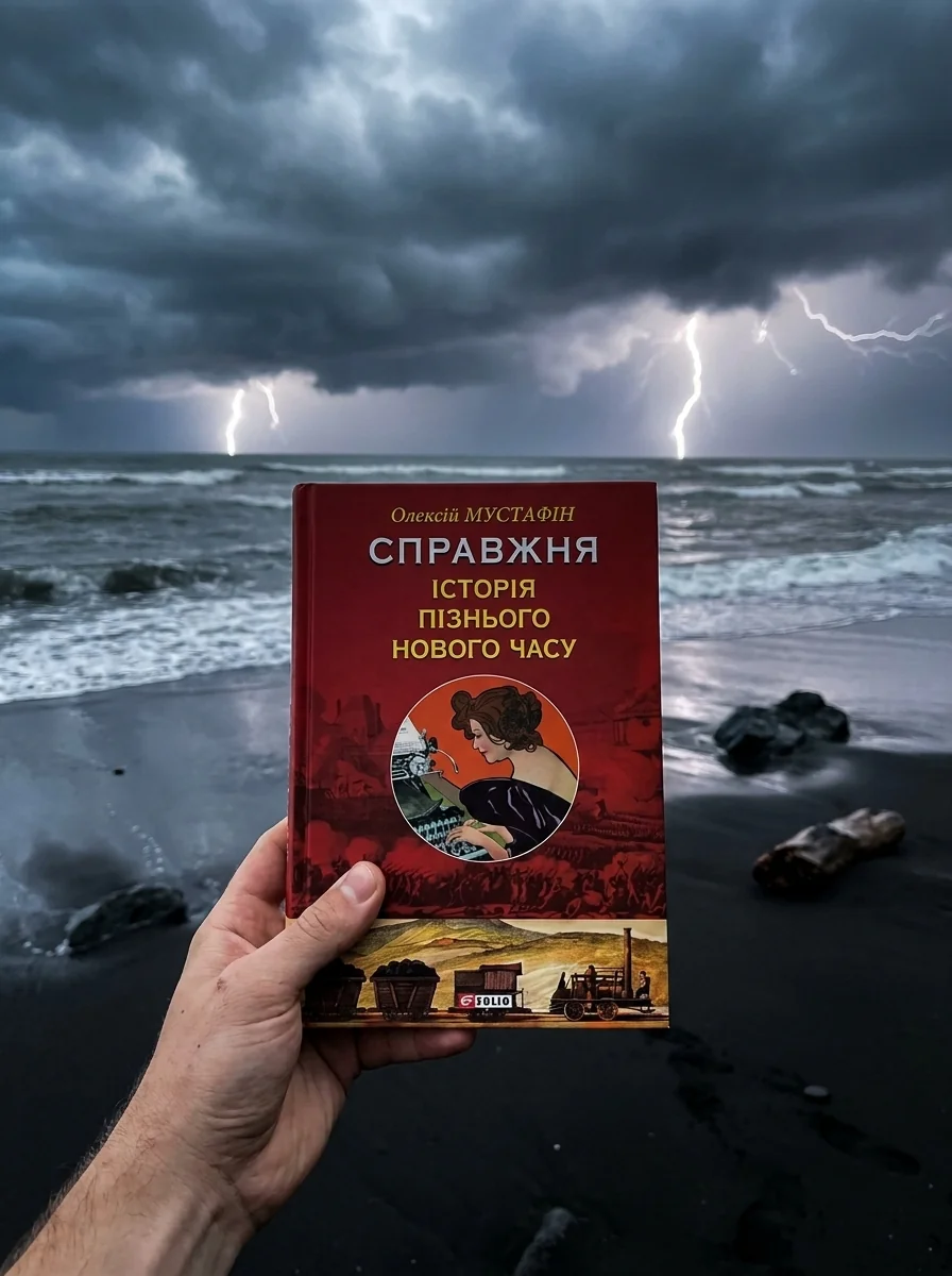 Справжня історія пізнього Нового часу — Олексій Мустафін, обкладинка