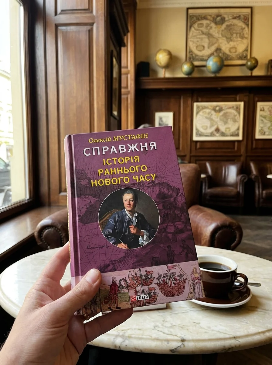 Справжня історія Раннього Нового часу — Олексій Мустафін, обкладинка