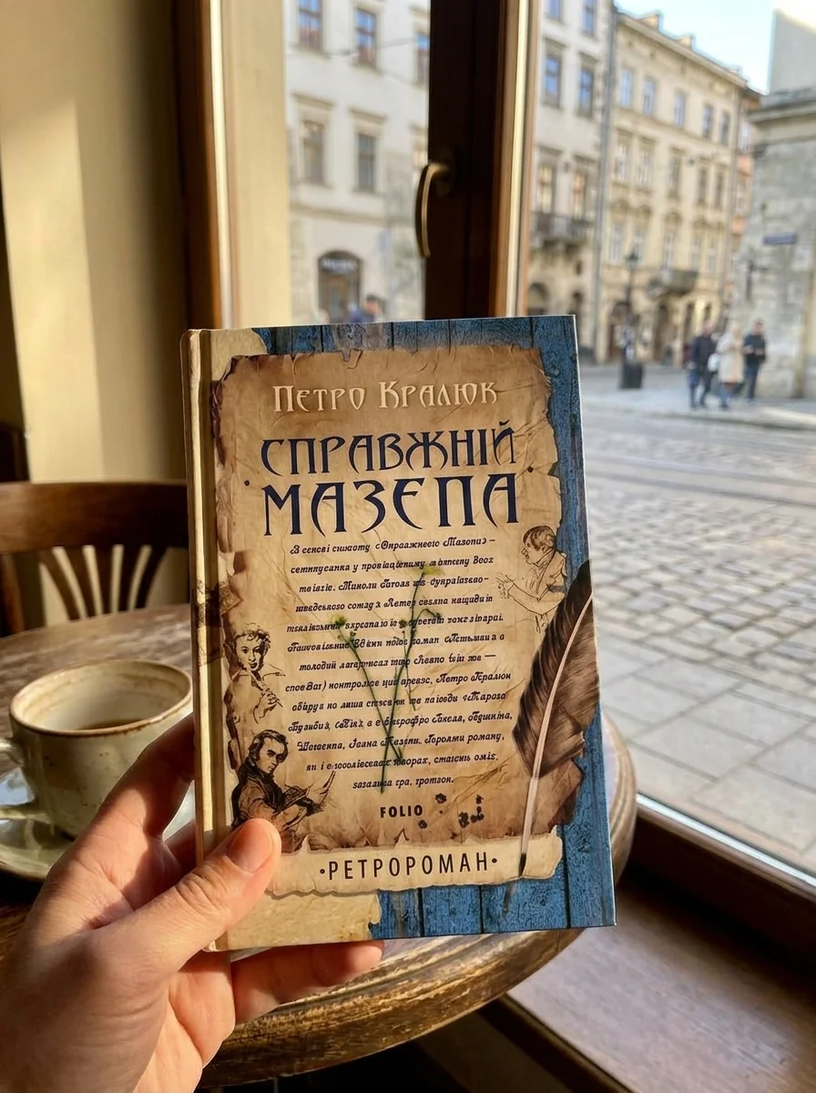 Справжній Мазепа — Петро Кралюк, обкладинка