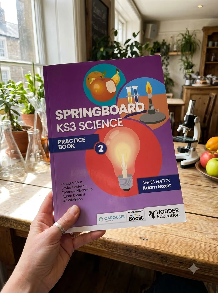 Springboard: KS3 Science Practice Book 2 — Підліткова literatura