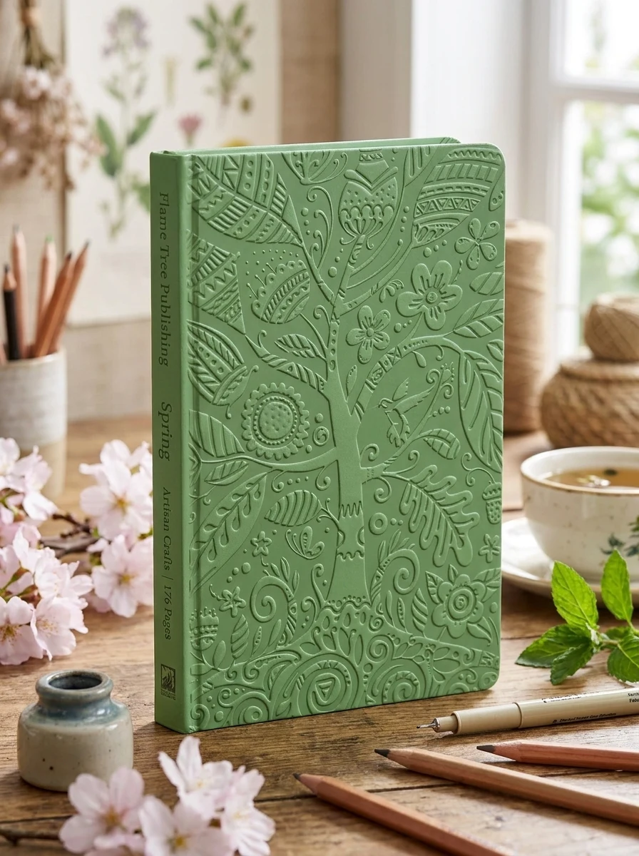 Springtime Artisan Art Pocket Notebook — Дім, сім'я, релігія