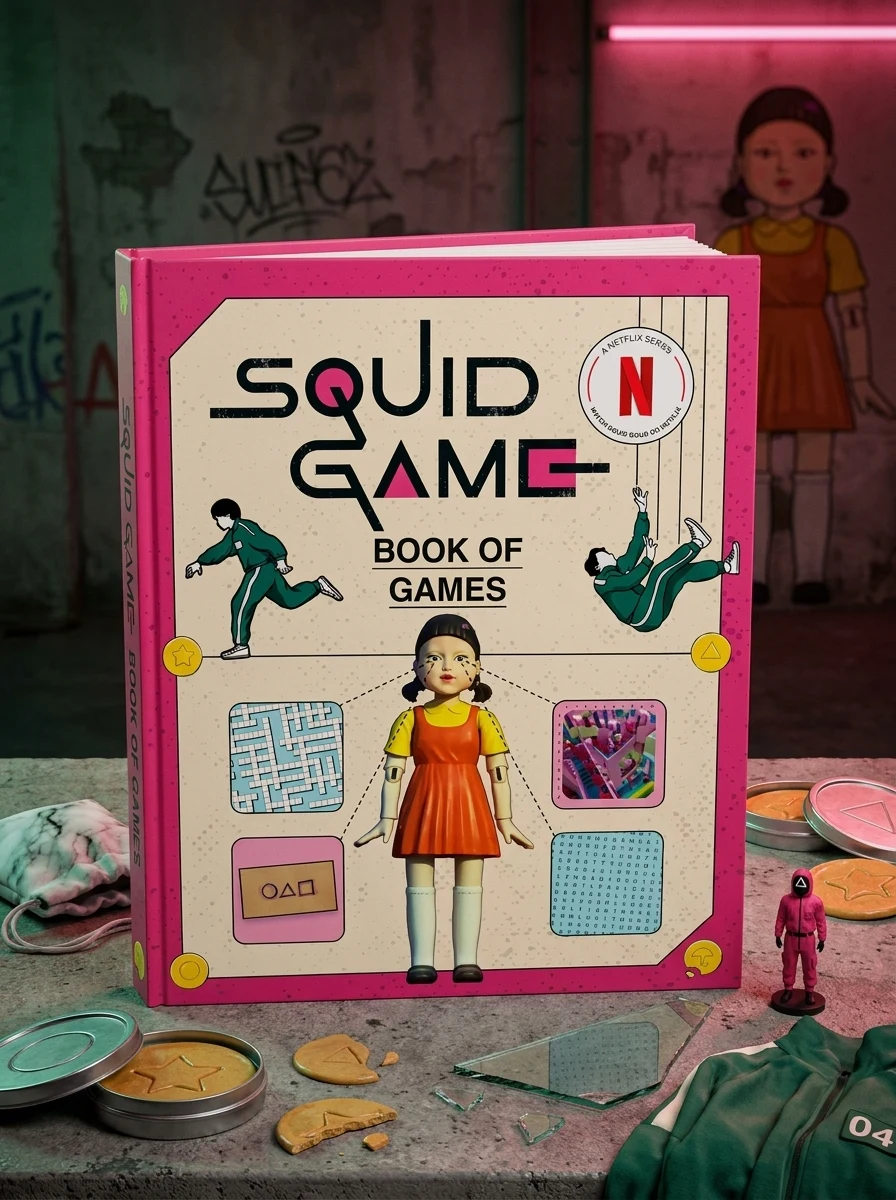 Squid Game Book of Games — Netflix, фото 2
