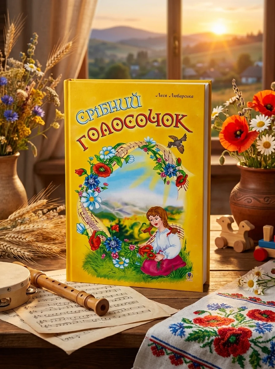 Срібний голосочок. Збірник дитячих пісень — Дитяча література