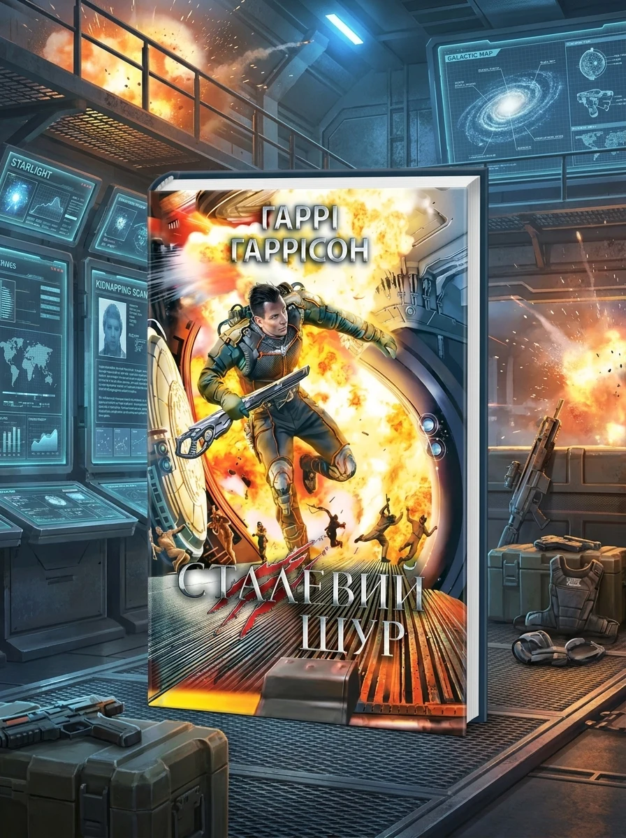 Сталевий Щур. Книга 3 — Гаррісон Г., обкладинка