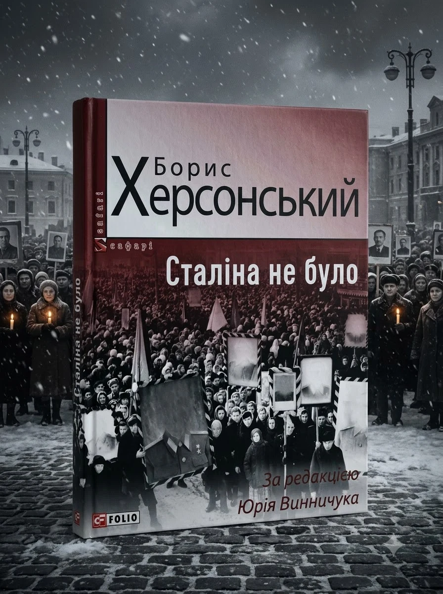 Сталіна не було — Борис Херсонський, обкладинка