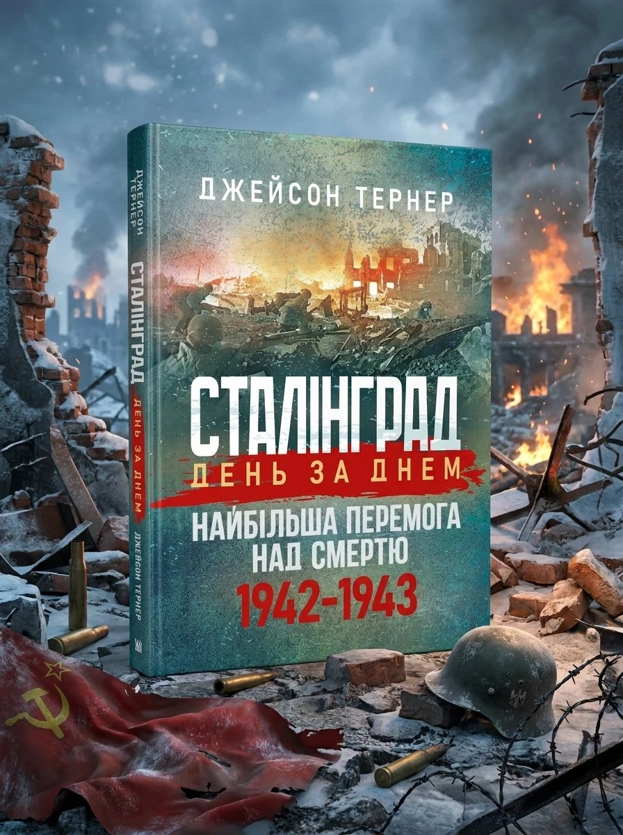 Сталінград день за днем. Найбільша перемога над смертю. 1942-1943 — Тернер Джейсон, обкладинка