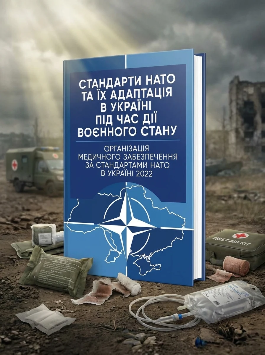 Стандарти НАТО та їх адаптація в Україні під час дії воєнного стану. Організація медичного забезпечення за стандартами НАТО в Україні 2022 — Історія та публіцистика