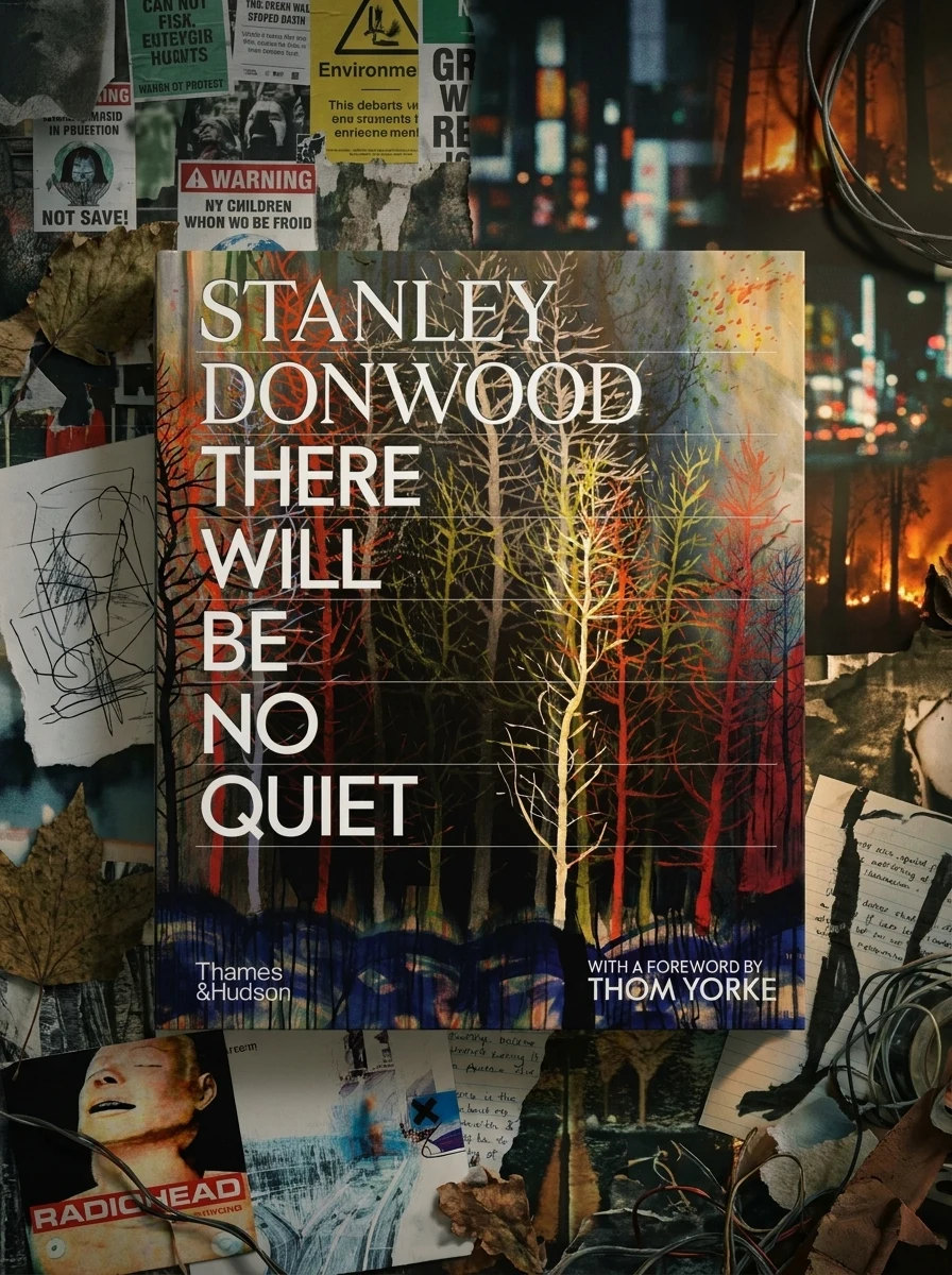 Stanley Donwood. There Will Be No Quiet — Стенлі Донвуд, обкладинка