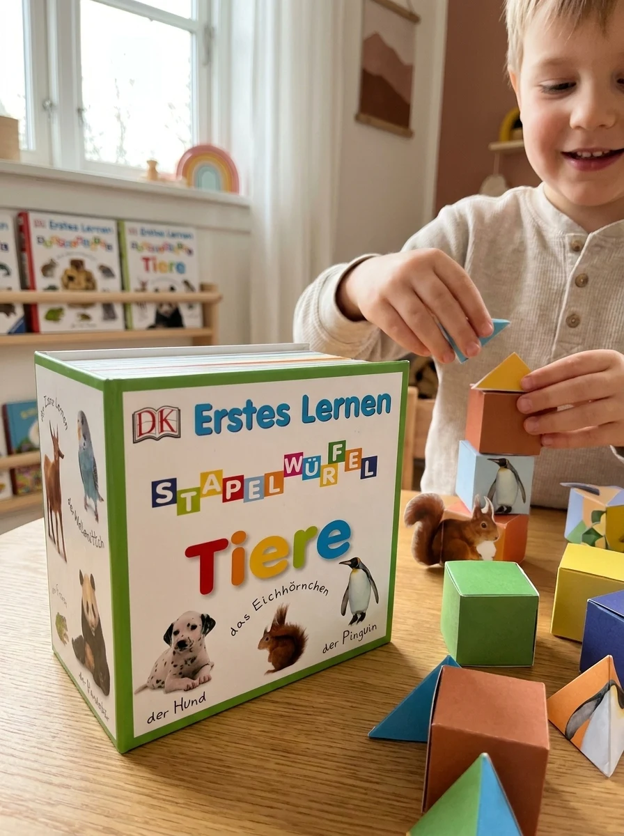 Stapelwürfel Tiere — Дитяча література