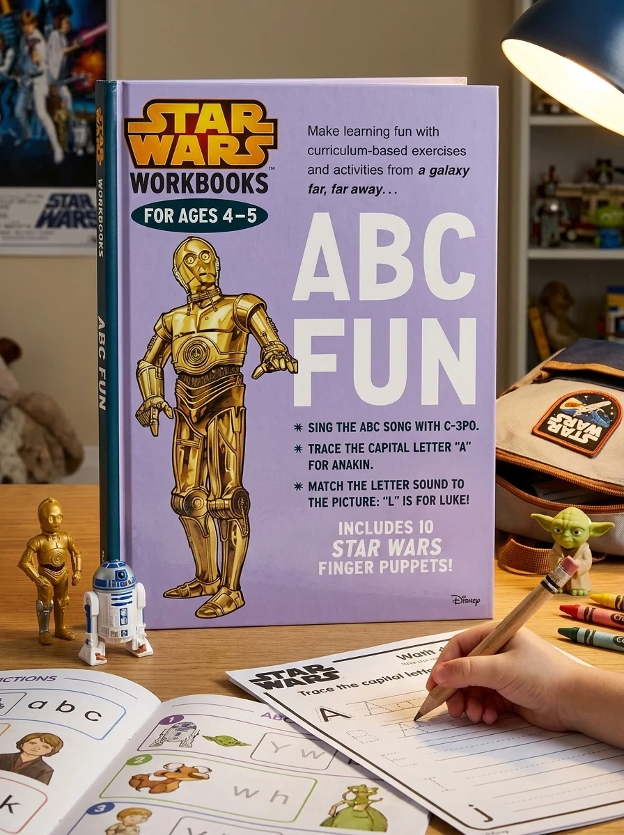Star Wars Workbooks. ABC Fun Ages 4-5 — Дитяча література