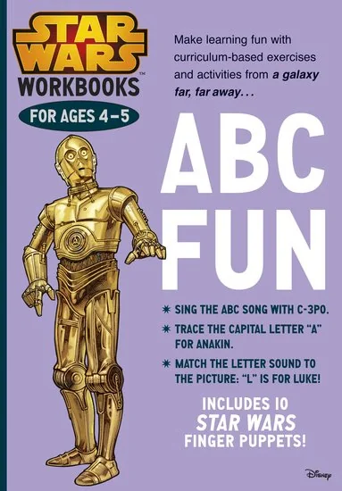 Star Wars Workbooks. ABC Fun Ages 4-5,