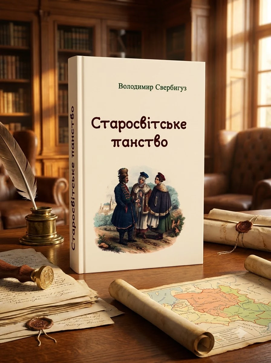Старосвітське панство — Володимир Свербигуз, обкладинка