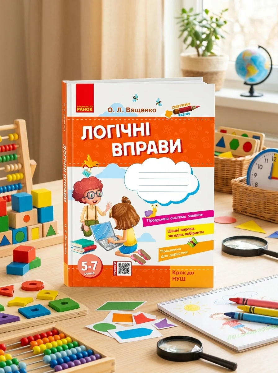 Стартуємо разом. Логічні вправи. 5–7 років — Дитяча література