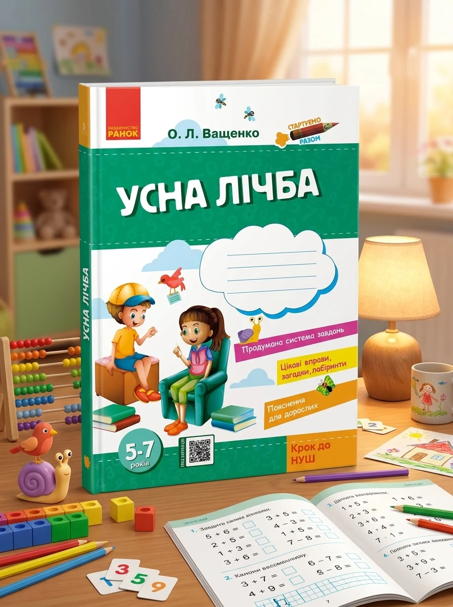 Стартуємо разом. Усна лічба. Зошит для дітей 5–7 років — Дім, сім'я, релігія