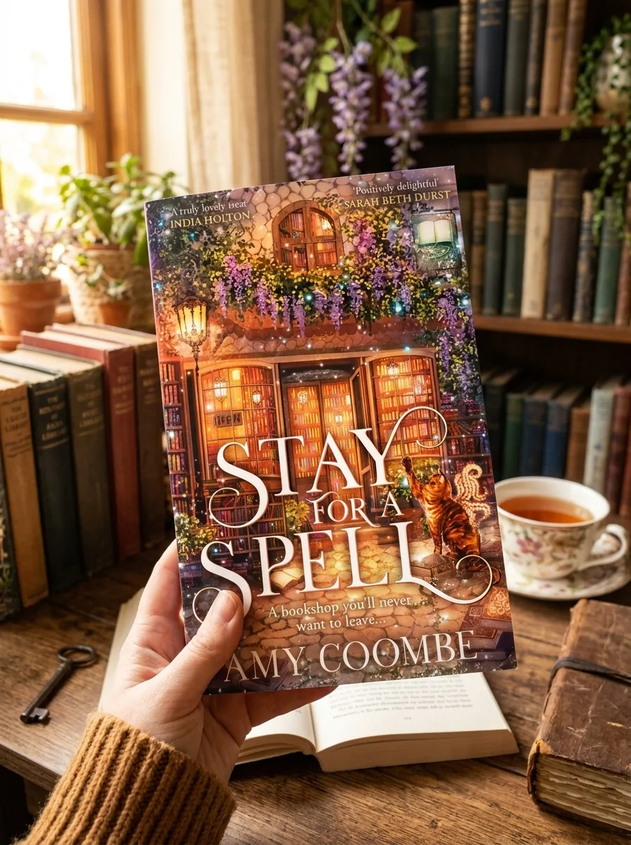 Stay for a Spell — Amy Coombe, обкладинка