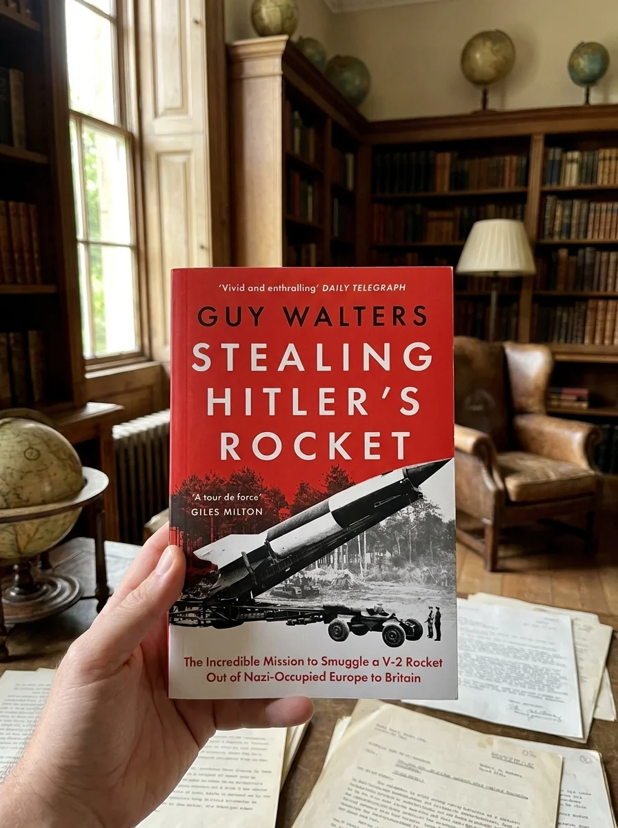 Stealing Hitler's Rocket — Guy Walters, обкладинка
