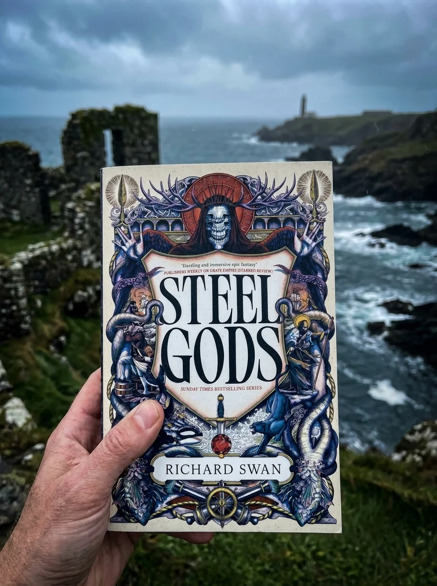 Steel Gods — Richard Swan, обкладинка