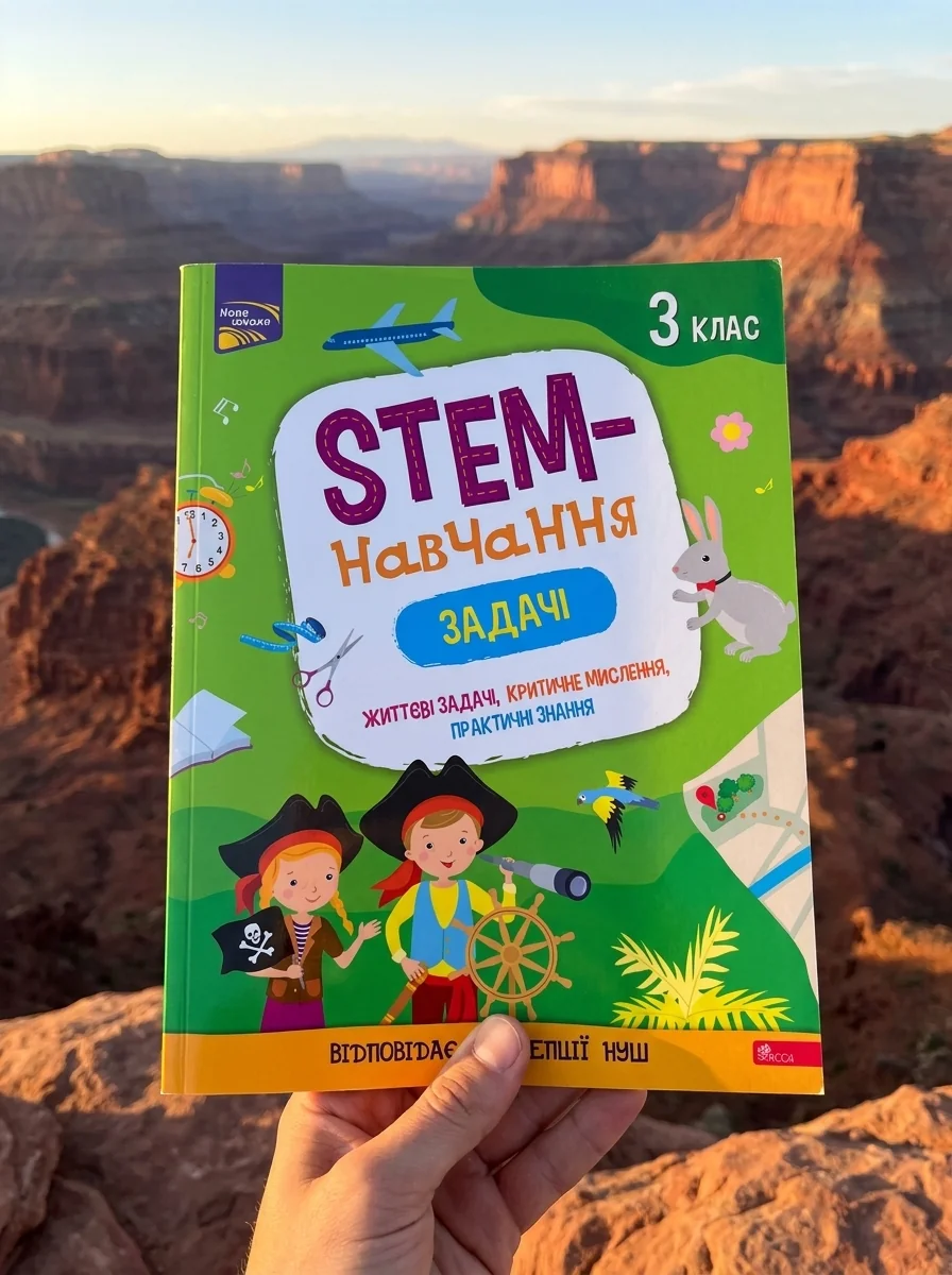 STEM-навчання. Задачі. 3 клас — Пізнавальні книги для дітей