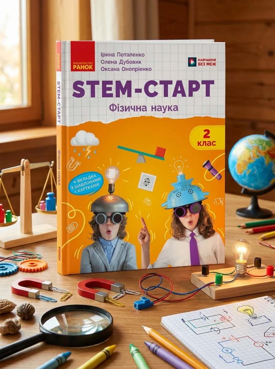 STEM-Старт. 2 клас. Фізична наука. Робочий зошит — Дитяча література