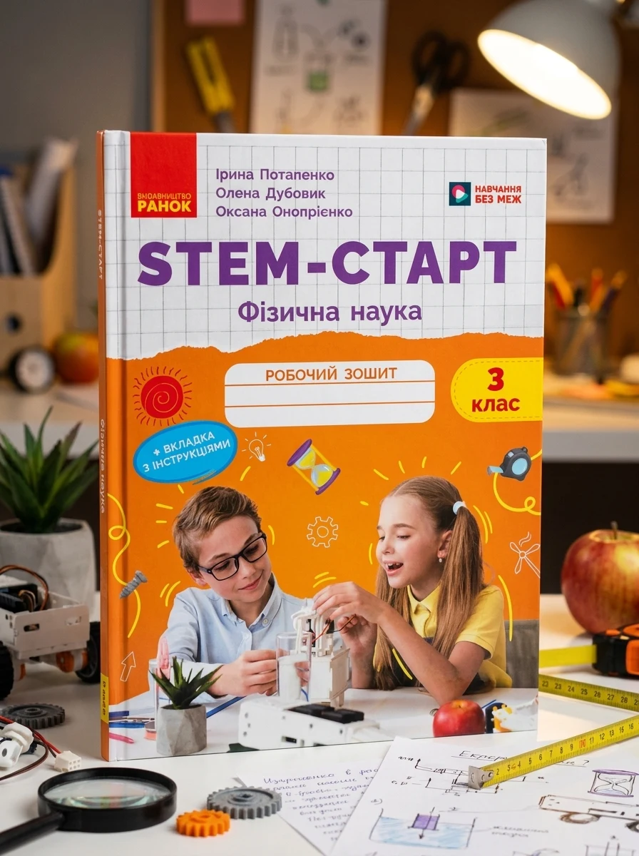 STEM-Старт. 3 клас. Фізична наука. Робочий зошит — Дитяча література