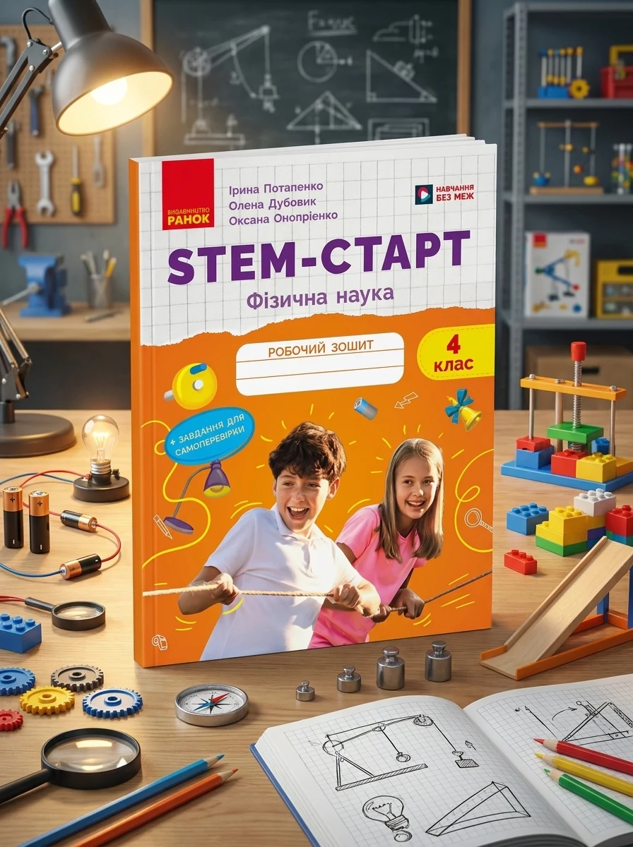 STEM-Старт. Фізична наука. 4 клас. Робочий зошит — Дитяча література