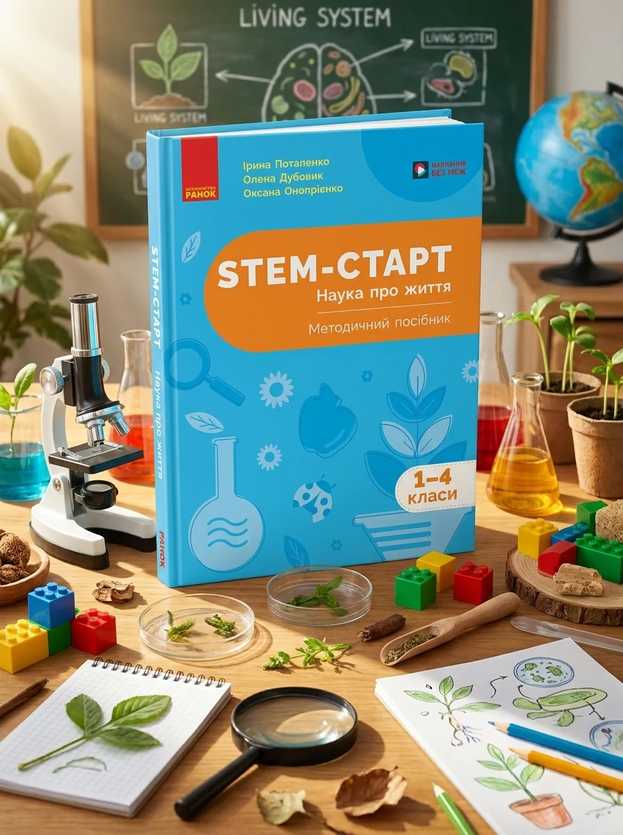 STEM-Старт. Наука про життя. Методичний посібник. 1-4 класи — Дитяча література
