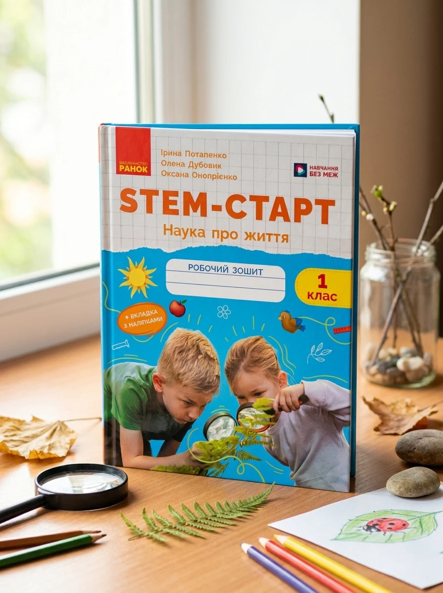 STEM-Старт. Зошит для учня. Наука про життя. 1 клас — Дитяча література